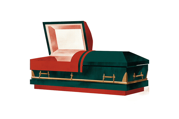 Гробы двухкрышечные