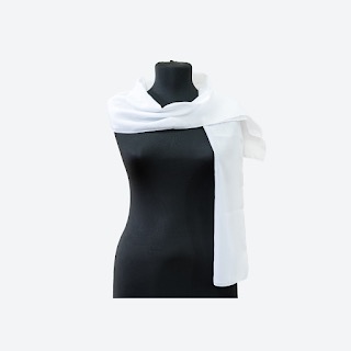 Шаль на голову для умершей 