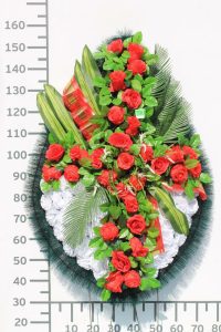 Венок ритуальный «Крестовой»