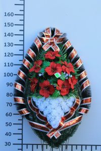 Венок ритуальный «Лилия»