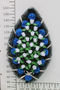 Венок ритуальный «Поляна»